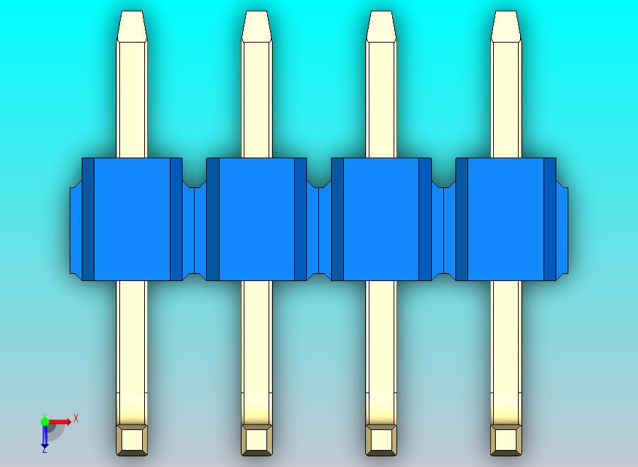 DS1022彩色排针 蓝色 04p 100mil 类型U 版本1.0.zip
