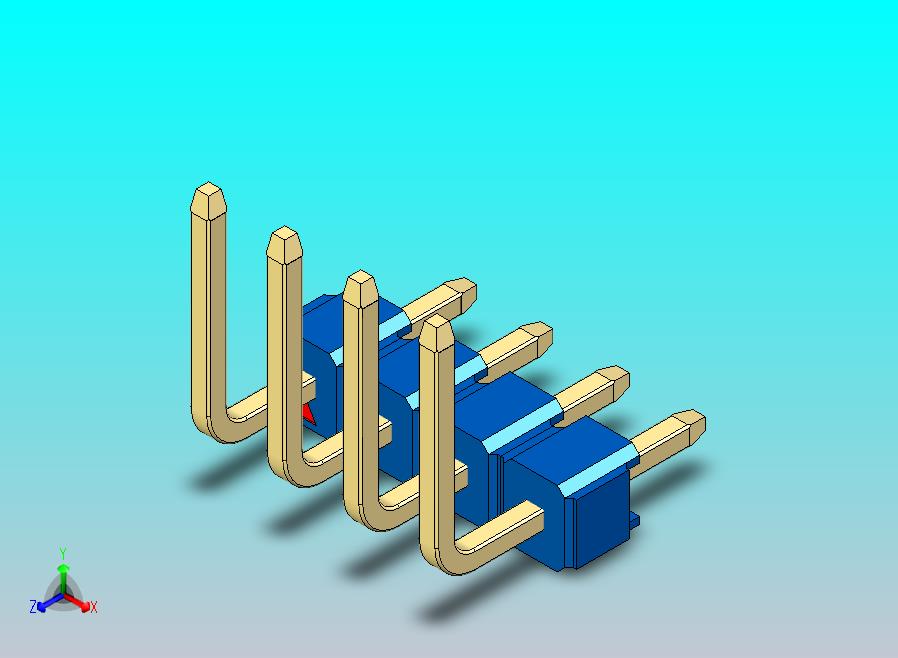 DS1022彩色排针 蓝色 04p 100mil 类型U 版本1.0.zip