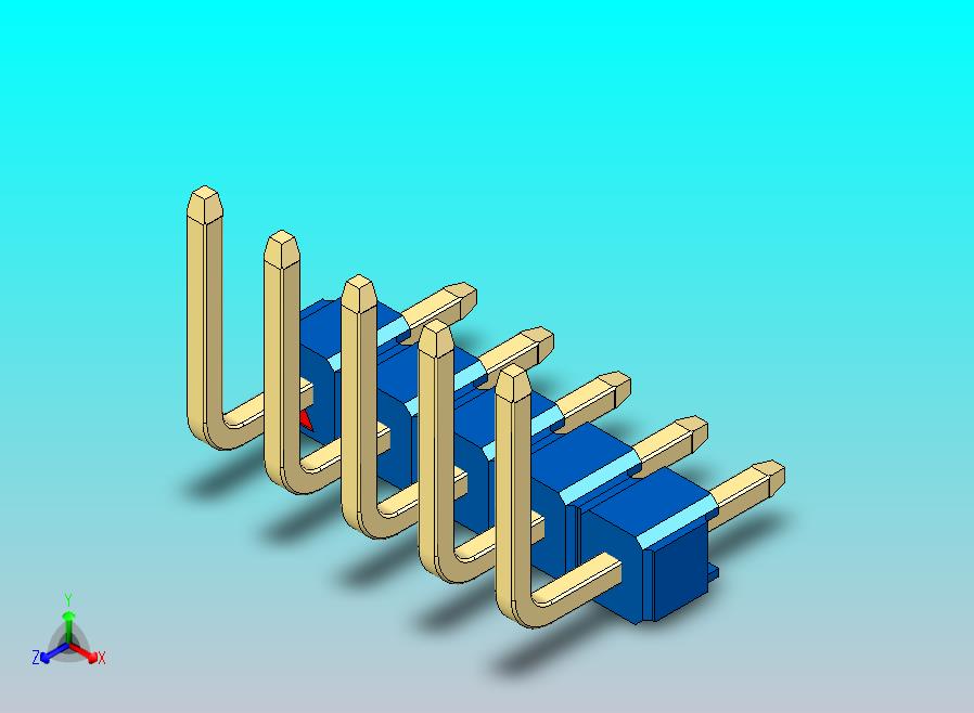 DS1022彩色排针 蓝色 05p 100mil 类型U 版本1.0.zip