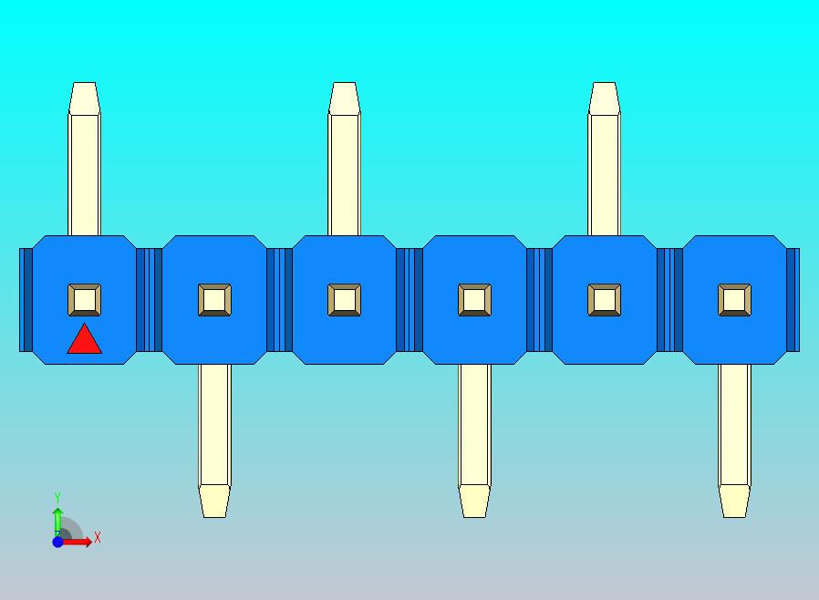 DS1022彩色排针 蓝色 06p 100mil 类型 SMT R1 版本1.0.zip