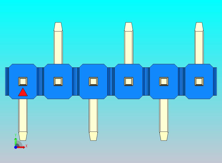 DS1022彩色排针 蓝色 06p 100mil 类型 SMT R2 版本1.0.zip