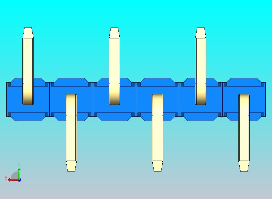DS1022彩色排针 蓝色 06p 100mil 类型 SMT R2 版本1.0.zip