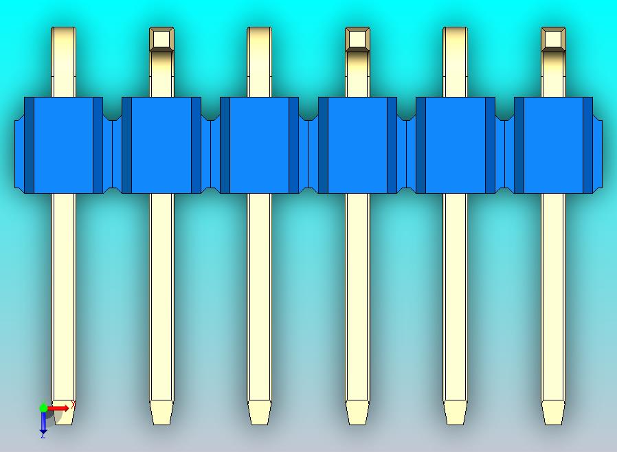 DS1022彩色排针 蓝色 06p 100mil 类型 SMT R2 版本1.0.zip