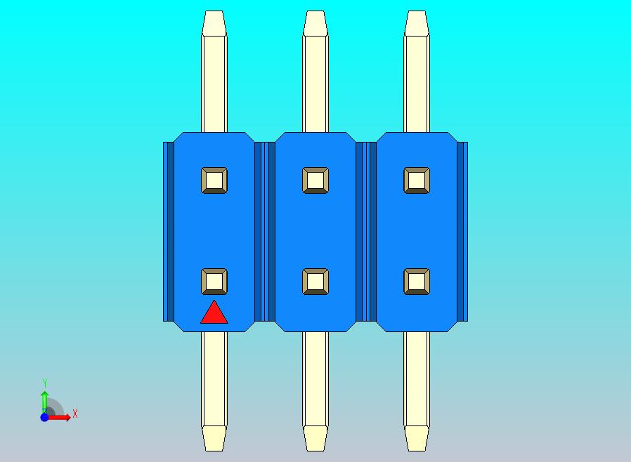DS1022彩色排针 蓝色 06P 100mil 类型SMT 版本1.0.zip
