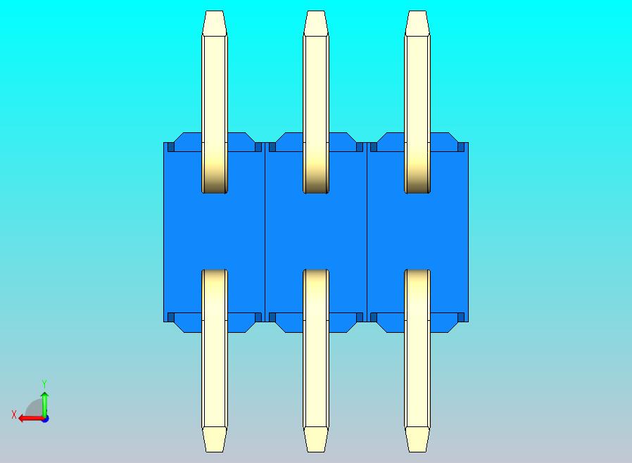 DS1022彩色排针 蓝色 06P 100mil 类型SMT 版本1.0.zip