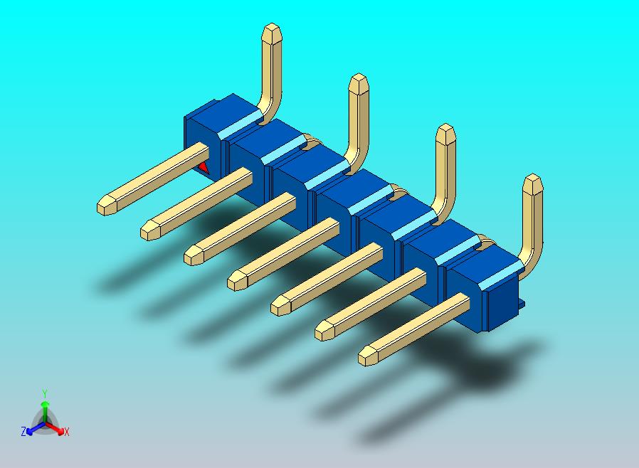 DS1022彩色排针 蓝色 07p 100mil 类型 SMT R1 版本1.0.zip