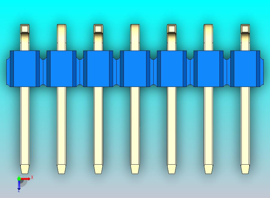 DS1022彩色排针 蓝色 07p 100mil 类型 SMT R1 版本1.0.zip