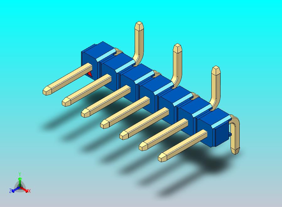 DS1022彩色排针 蓝色 07p 100mil 类型 SMT R2 版本1.0.zip