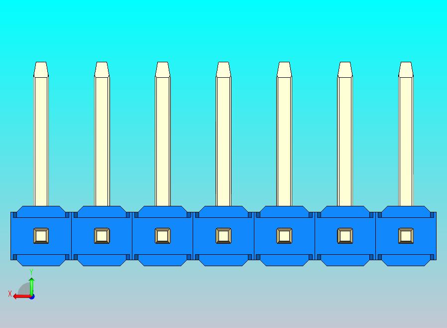 DS1022彩色排针 蓝色 07p 100mil 类型U 版本1.0.zip