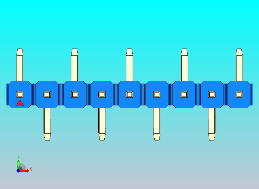 DS1022彩色排针 蓝色 09p 100mil 类型 SMT R1 版本1.0.zip