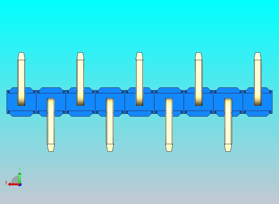 DS1022彩色排针 蓝色 09p 100mil 类型 SMT R1 版本1.0.zip