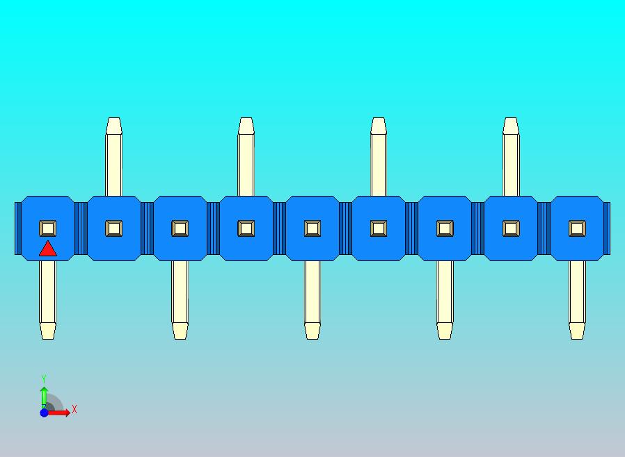 DS1022彩色排针 蓝色 09p 100mil 类型 SMT R2 版本1.0.zip