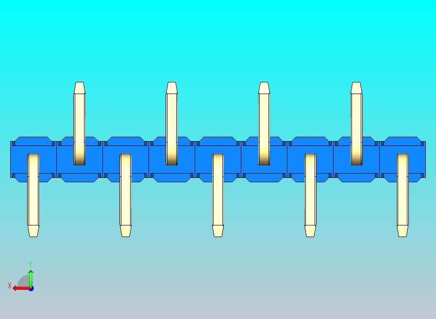 DS1022彩色排针 蓝色 09p 100mil 类型 SMT R2 版本1.0.zip