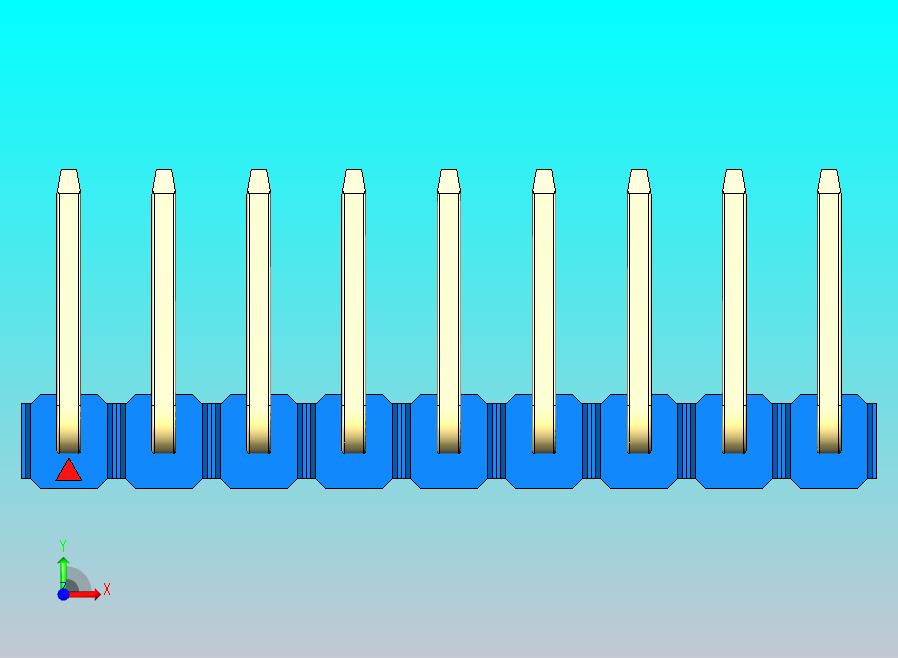 DS1022彩色排针 蓝色 09p 100mil 类型U 版本1.0.zip