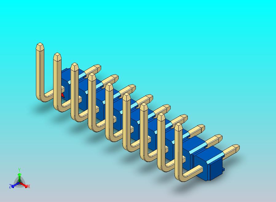 DS1022彩色排针 蓝色 09p 100mil 类型U 版本1.0.zip