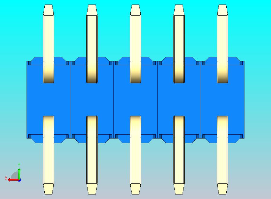 DS1022彩色排针 蓝色 10P 100mil SMT 类型 版本1.0.zip