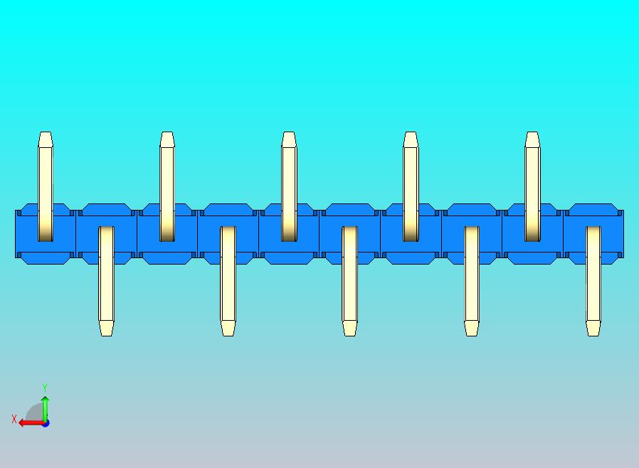 DS1022彩色排针 蓝色 10P 100mil 类型 SMT R2 版本1.0.zip