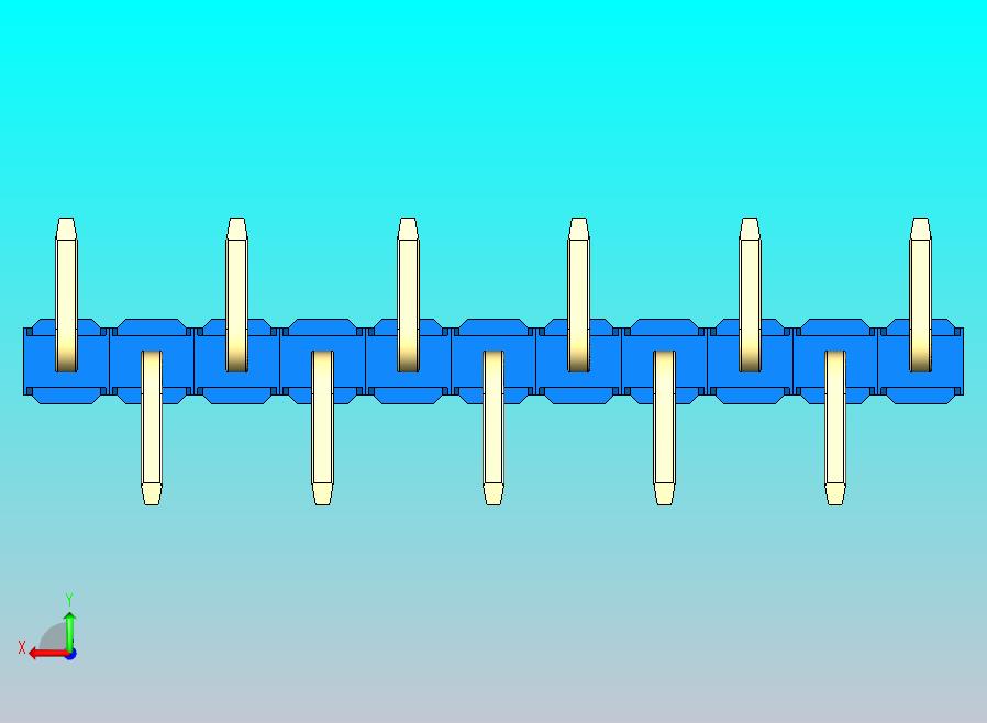 DS1022彩色排针 蓝色 11P 100mil 类型 SMT R1 版本1.0.zip