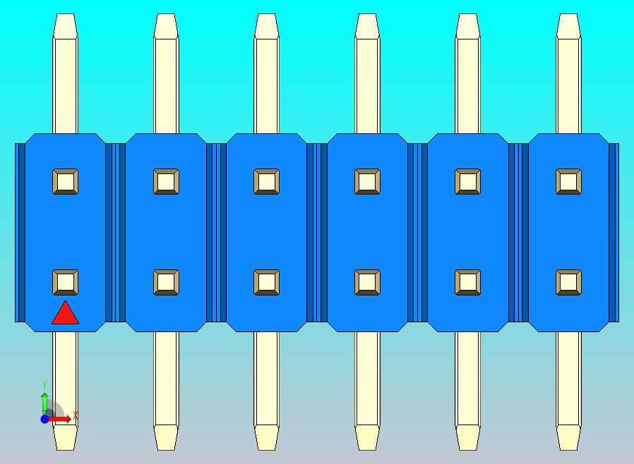 DS1022彩色排针 蓝色 12P 100mil 类型SMT 版本1.0.zip