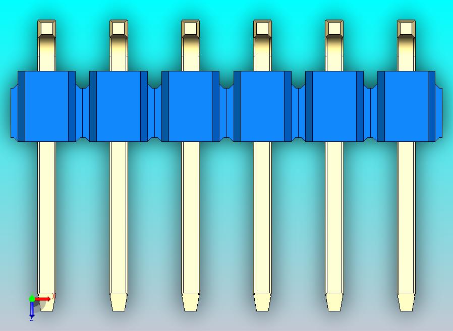 DS1022彩色排针 蓝色 12P 100mil 类型SMT 版本1.0.zip