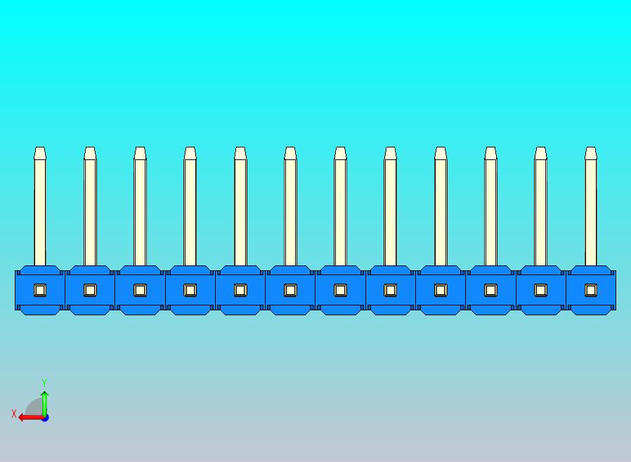 DS1022彩色排针 蓝色 12针 100mil 类型U 版本1.0.zip