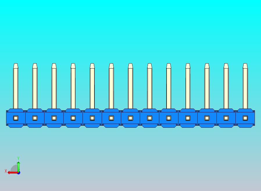 DS1022彩色排针 蓝色 13p 100mil 类型U 版本1.0.zip