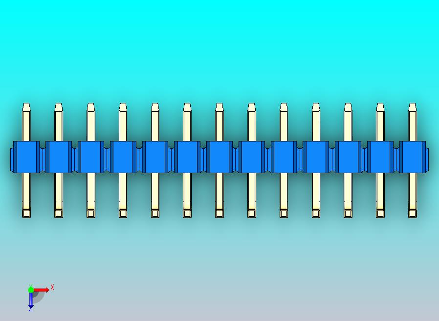 DS1022彩色排针 蓝色 13p 100mil 类型U 版本1.0.zip