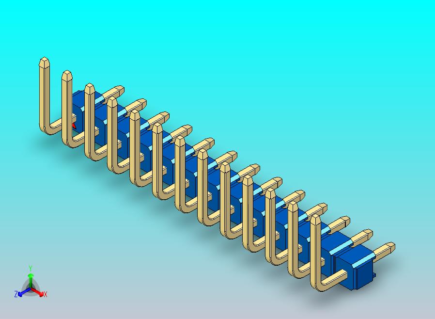 DS1022彩色排针 蓝色 13p 100mil 类型U 版本1.0.zip