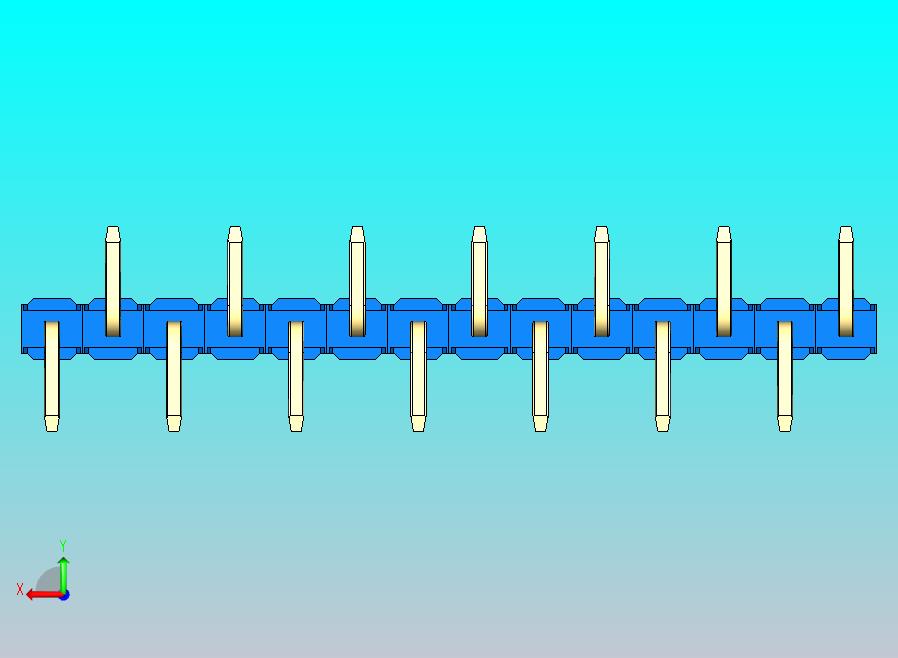 DS1022彩色排针 蓝色 14脚 100密耳 类型 SMT R1 版本1.0.zip