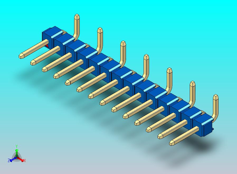 DS1022彩色排针 蓝色 14针 100mil 类型 SMT R2 版本1.0.zip