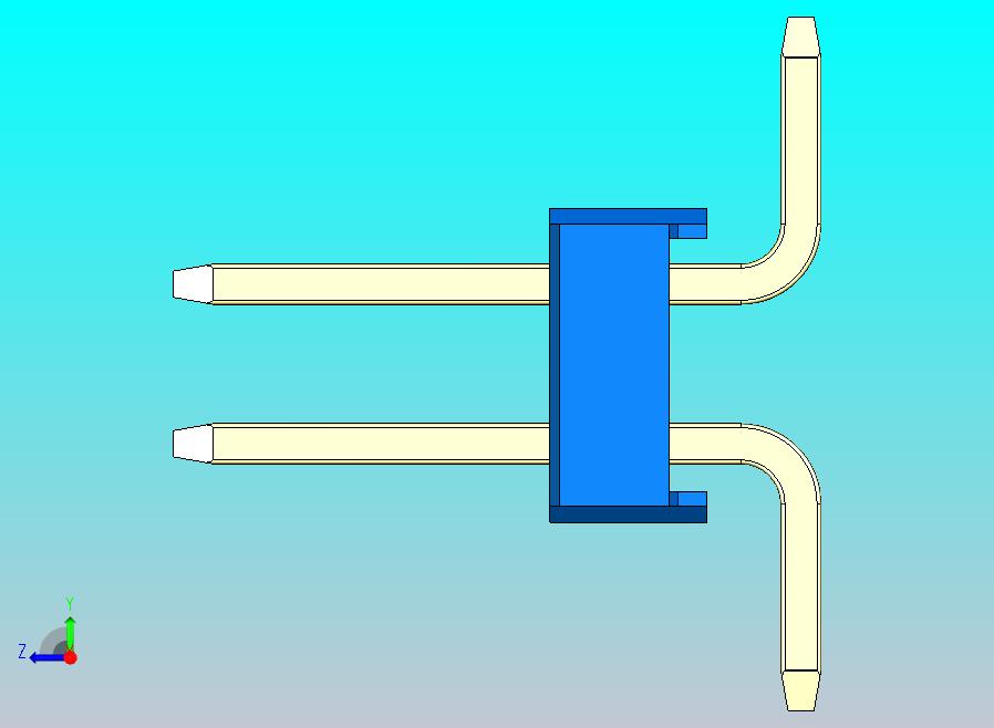 DS1022彩色排针 蓝色 14针 100密尔 SMT 类型 版本1.0.zip