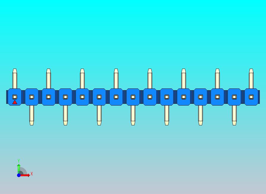 DS1022彩色排针 蓝色 15P 100mil 类型 SMT R1 版本1.0.zip