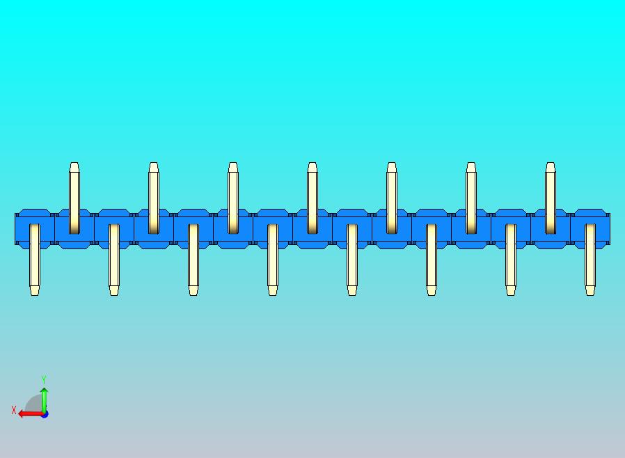 DS1022彩色排针 蓝色 15P 100mil 类型 SMT R2 版本1.0.zip