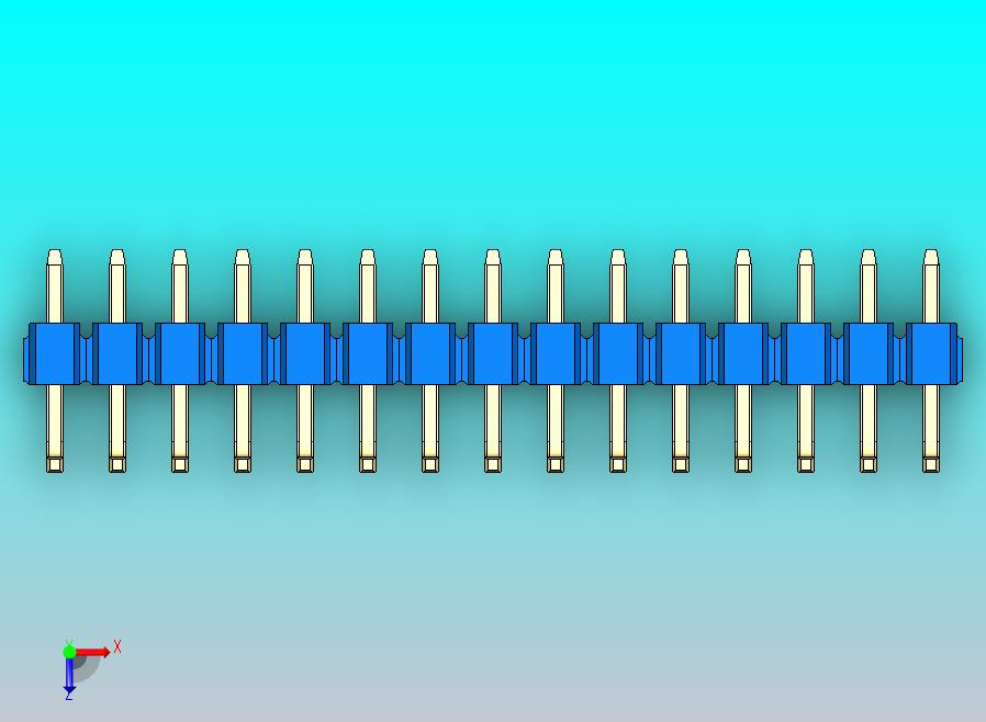 DS1022彩色排针 蓝色 15P 100毫 100mil 类型U 版本1.0.zip