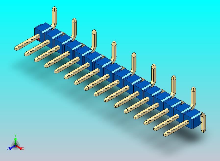 DS1022彩色排针 蓝色 16引脚 100密尔 类型 SMT R1 版本1.0.zip
