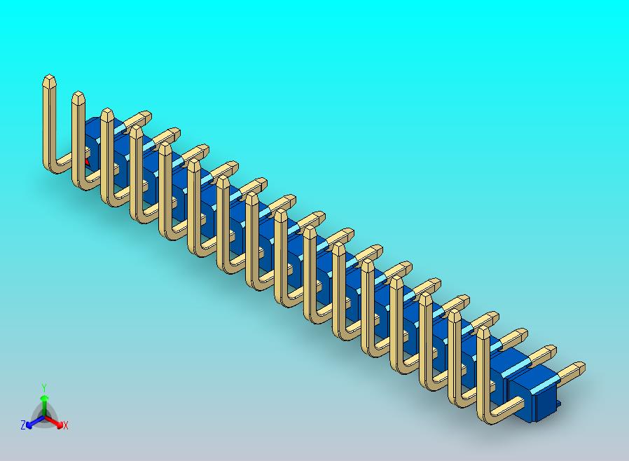 DS1022彩色排针 蓝色 16针 100mil 类型U 版本1.0.zip