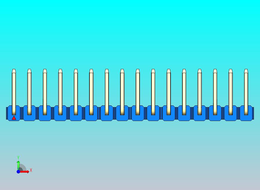 DS1022彩色排针 蓝色 16针 100mil 类型U 版本1.0.zip