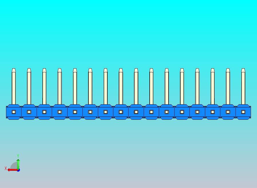 DS1022彩色排针 蓝色 16针 100mil 类型U 版本1.0.zip
