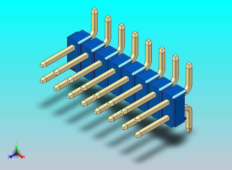 DS1022彩色排针 蓝色 16针 100毫米 类型SMT 版本1.0.zip