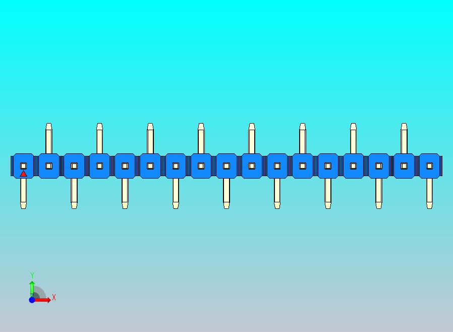 DS1022彩色排针 蓝色 17P 100mil 类型 SMT R2 版本1.0.zip