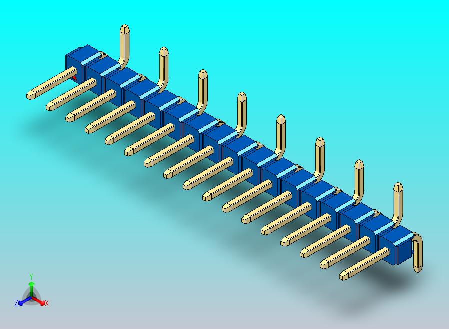 DS1022彩色排针 蓝色 17P 100mil 类型 SMT R2 版本1.0.zip