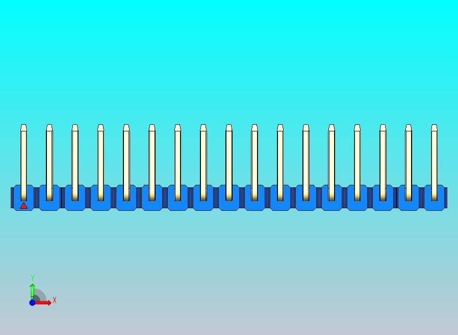 DS1022彩色排针 蓝色 17p 100mil 类型U 版本1.0.zip