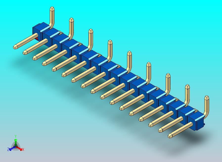 DS1022彩色排针 蓝色 17P 100密 类型 SMT R1 版本1.0.zip
