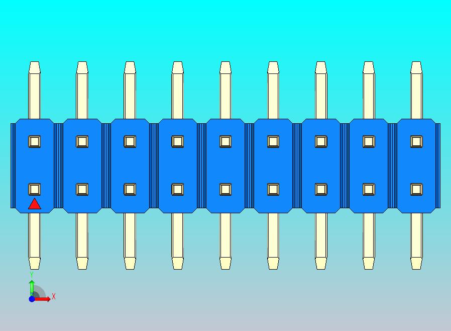 DS1022彩色排针 蓝色 18针 100毫米 SMT 类型 版本1.0.zip