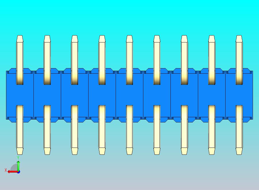 DS1022彩色排针 蓝色 18针 100毫米 SMT 类型 版本1.0.zip