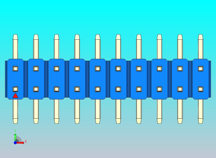 DS1022彩色排针 蓝色 20P 100MIL 类型SMT 版本1.0.zip