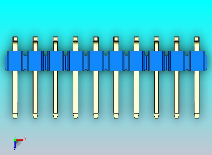 DS1022彩色排针 蓝色 20P 100MIL 类型SMT 版本1.0.zip