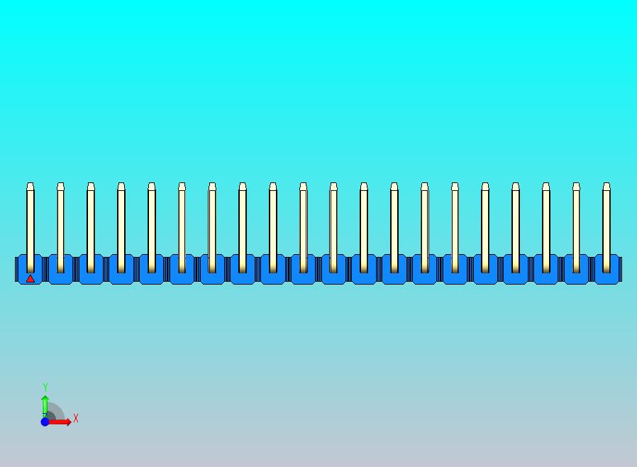 DS1022彩色排针 蓝色 20p 100mil 类型U 版本1.0.zip