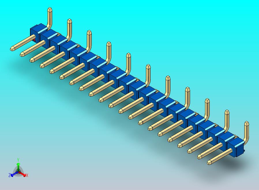 DS1022彩色排针 蓝色 21p 100mil 类型 SMT R1 版本1.0.zip