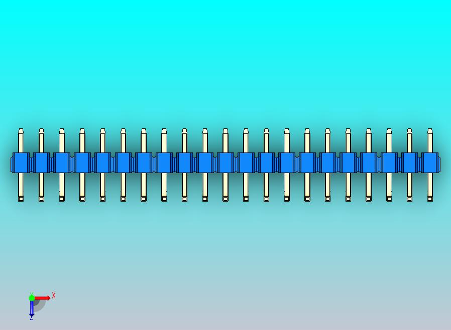 DS1022彩色排针 蓝色 21p 100mil 类型U 版本1.0.zip